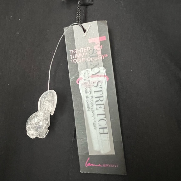 Lane Bryant Women Black Trouser Pants Tighter Tummy Technology Plus Sz 20 - Picture 4 of 10